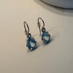 Aquamarine Gemstone Earrings